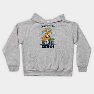 Give More Fox Not Zero Fox Kids Hoodie